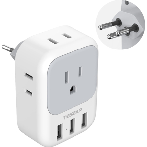 Ceptics India to Europe & More Travel Adapter Plug