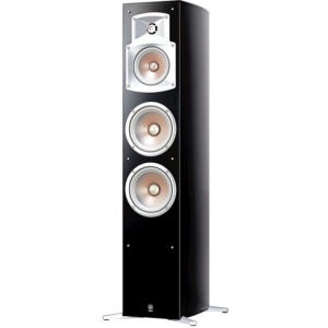 Yamaha NS-555 3-Way Bass Reflex Floorstanding Speaker - Black, 250W