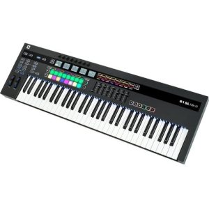 Novation 61SL MkIII 61-Key MIDI Controller Keyboard with 16 Pads and 8-Track Sequencer