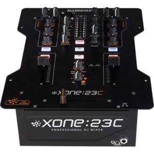 Allen & Heath XONE 23C DJ Mixer with Soundcard and 2 Phono/Line Inputs