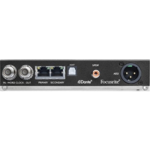 Focusrite ISA ADN2 Dante 2-Channel A/D Card for ISA One