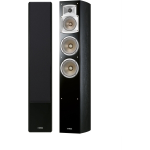 Yamaha NS-F350 Black 3-Way Bass-Reflex Floor-Standing Speaker 100W/200W