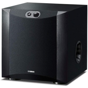 Yamaha NS-SW200 Subwoofer, Black, 130W, 20 cm Driver with Advanced YSTII and Twisted Flare Port