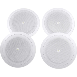 JBL 8-inch Full-range In-Ceiling Loudspeaker - Single Unit (4-Pack)