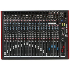 Allen & Heath ZED-24 Analog Mixer with 16 Mic/Line Inputs, 4 Stereo Channels, and USB Interface