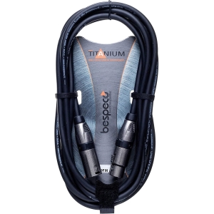 Bespeco TT450FM XLR Female to XLR Male Cable and Adapter 4.5M