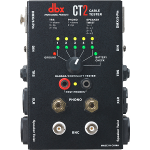 DBX CT-2 Professional Audio Cable Tester