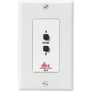DBX ZC6 Wall-Mounted Audio Zone Controller
