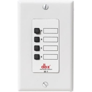 DBX ZC7 Wall-Mounted Zone Controller