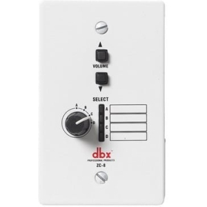 DBX ZC8 Wall-Mounted Audio Zone Controller