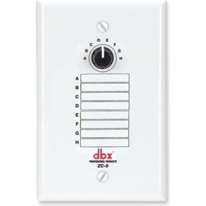 DBX ZC9 Wall-Mounted Zone Controller