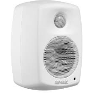 Genelec 4010AW Compact Two-Way Active Loudspeaker System - White Finish