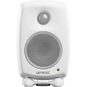 Genelec 8010AW White Compact Two-Way Active Monitor