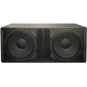 QSC GP218-SW Dual 18" Subwoofer, Black