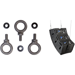 QSC KLA181 Forged-Shoulder Steel Eyebolt Kit, M10