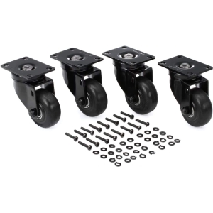 QSC Subwoofer Caster Kit (4-Pack) with 3" Wheels for KW181, KLA181, E18SW Subwoofers