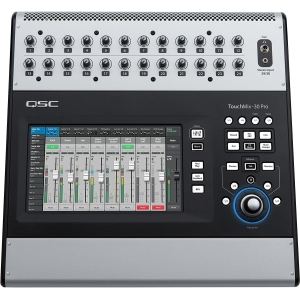 QSC Touchmix-30 Pro 32-Input Mixer (24 Mic/Line, 6 Line, USB Stereo)