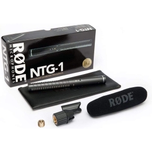 Rode NTG1 Directional Super Cardioid Condenser Shotgun Microphone with Switchable HPF