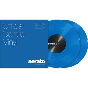 Serato 7" Performance Series Blue Control Vinyls (Pair) for Turntables