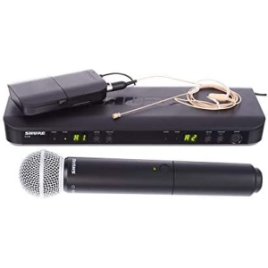 Shure BLX1288/K14 Wireless Combo System with MX153 and SM58