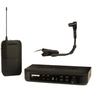 Shure BLX14 Instrument Wireless System with Beta 98H/C for Saxophone