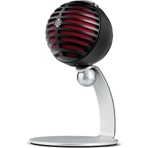 Shure MV5 Digital Condenser Microphone (Black) with Lightning Cable for Mac, PC, iPhone, iPod, and iPad