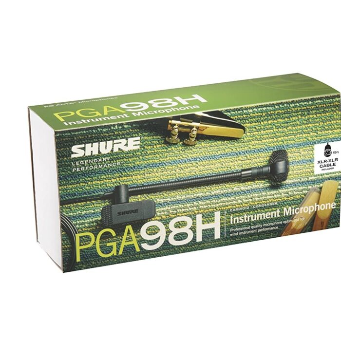shure-pga98hxlr-horn-clamp-mic-w15ft-xlr-cable-3
