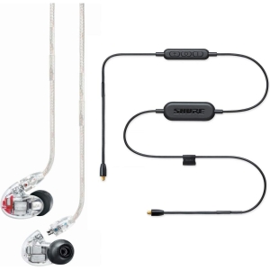 Shure SE846-CL+BT1-EFS Clear In-Ear Monitors with RMCE-UNI and RMCE-BT1