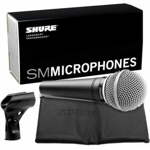 Shure SM48-LC Dynamic Vocal Microphone