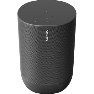 Sonos MOVE1UK1BLK Durable Battery-Powered Smart Speaker - Black