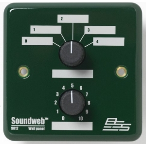 BSS Soundweb London SW9012UK Wall-Mounted Control Panel