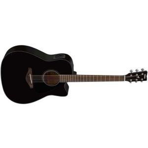 Yamaha FGX800C Acoustic-Electric Guitar - Black
