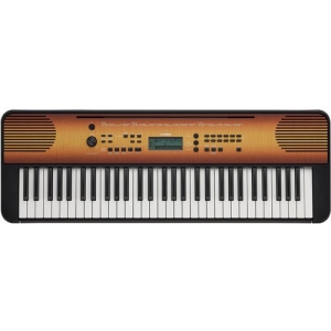 Yamaha PSR-E360MA Portable Keyboard - Mahogany Wood